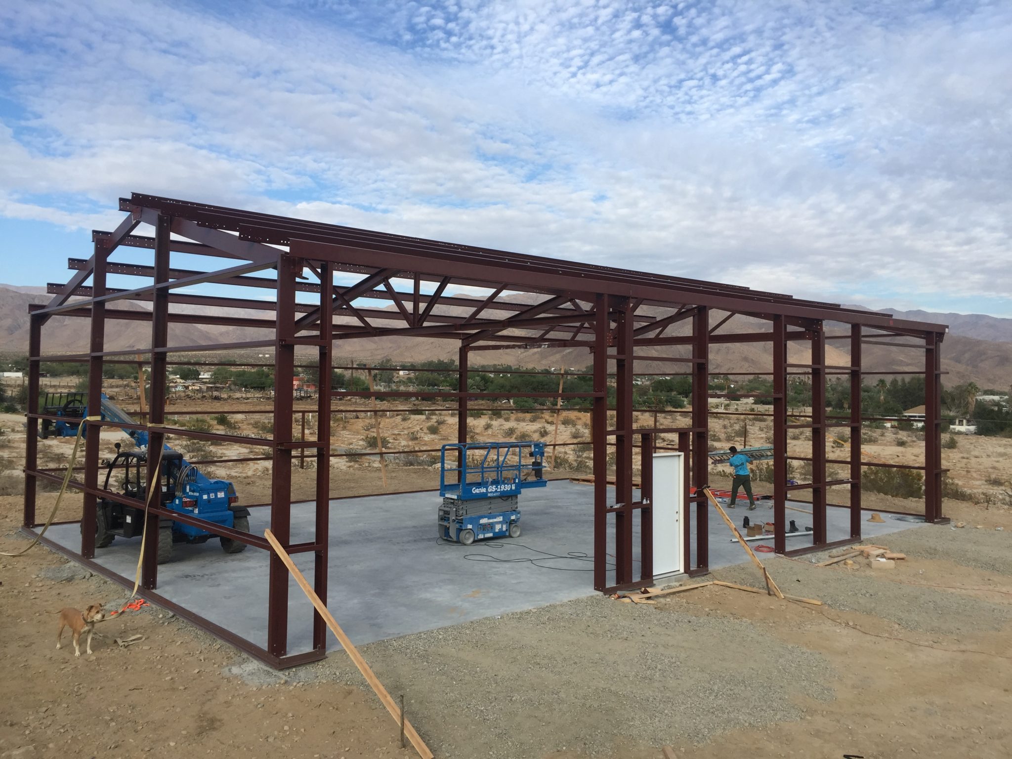 Steel Frame Without Walls