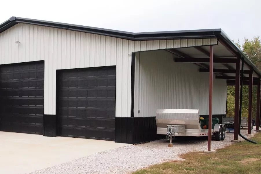 metal roof gable extension & lean-to's simpson steel