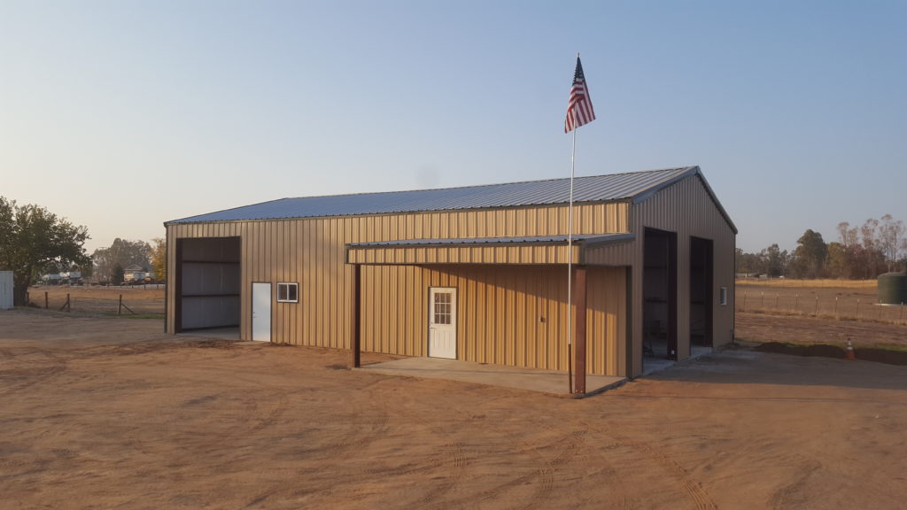 40x60x14 Metal Building in California