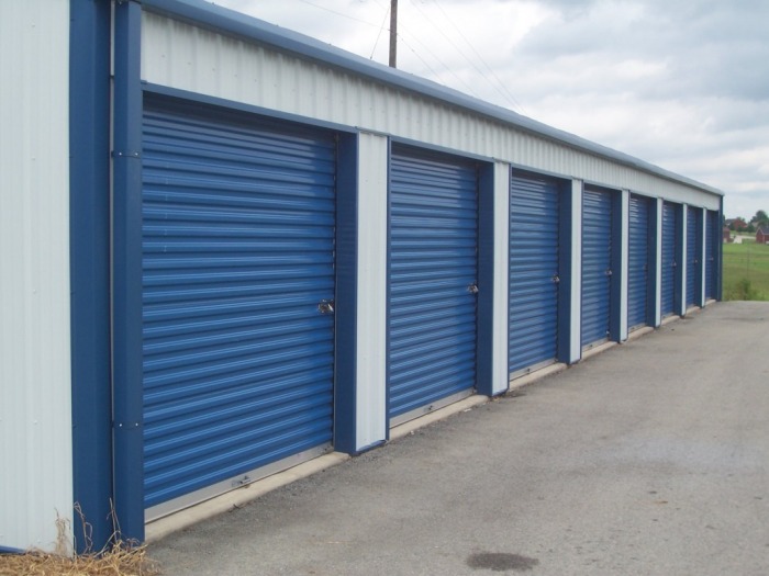 Steel Mini Storage Buildings |Blue and White