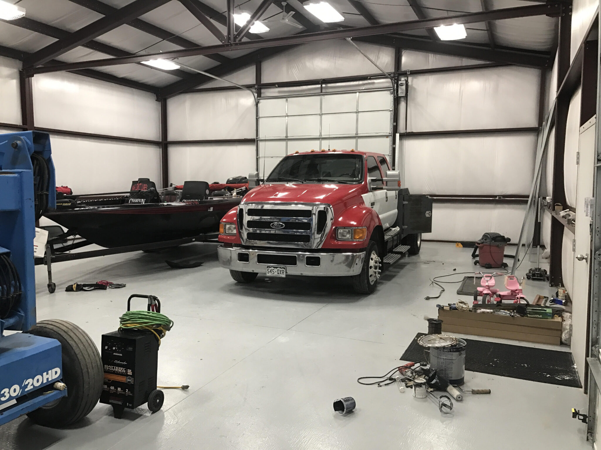 40x50x16 Garage and Boat Workshop Building in Colorado
