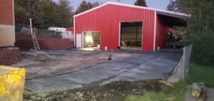 40x60x16 Garage and Shop with Boat Cover in Utah